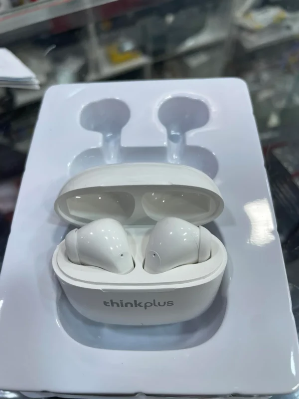 ⁦سماعات Lenovo LivePods LP40 Pro | بلوتوث، ضد الماء، صوت قوي ولمسة ذكية⁩ - الصورة ⁦2⁩