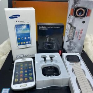 Galaxy s duos + smartwatch t800+ lp40 airpods